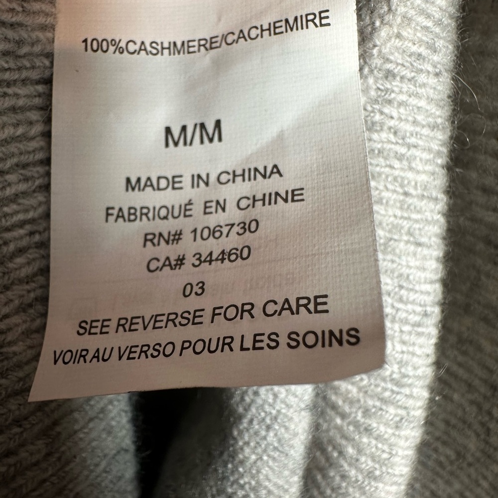 Vince Heather Gray Women's Hoodie - Picture 8 of 9